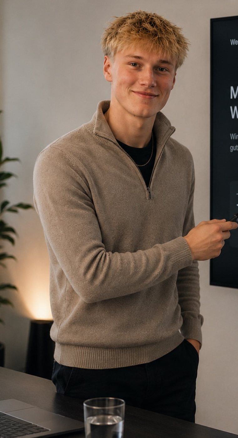 Jarne Zynda, Gründer von TrendShip